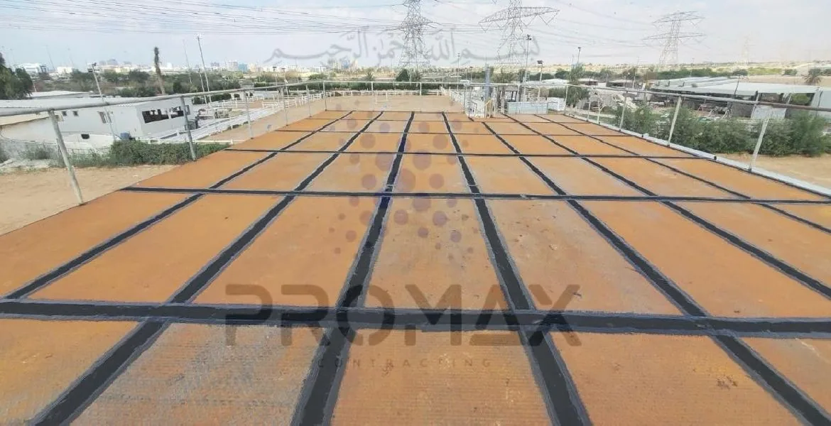 Dubai Nursery - metal roof waterproofing project by Promax in Dubai, UAE